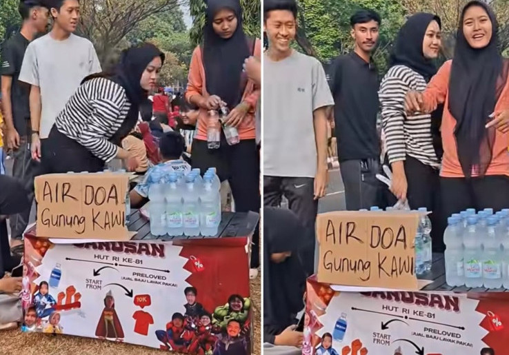 Heboh Air Doa Gunung Kawi Dijual di CFD Cibinong, ini Faktanya