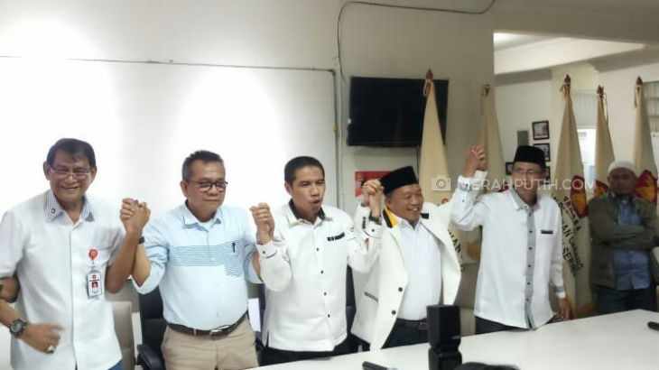 Pertemuan Fraksi Gerindra dan PKS di DPRD DKI Jakarta
