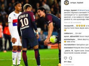 Buntut Rebutan Penalti, Neymar Unfollow Instagram Edinson Cavani 