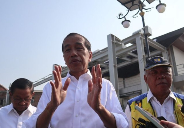 Sodetan Ciliwung Diresmikan, Jokowi Klaim Mayoritas Persoalan Banjir Jakarta Beres