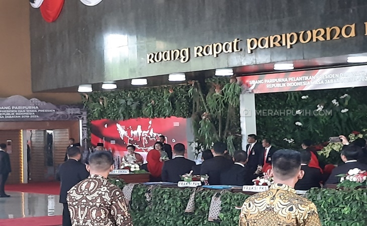 Megawati dan SBY Kompak Hadiri Pelantikan Jokowi-Ma'ruf