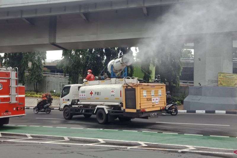 Water Mist Gedung Tinggi Dianggap Efektif Dibanding Penyiraman Air di Jalan