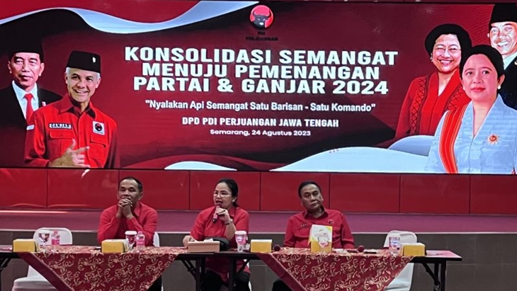 Megawati Ingatkan Jateng Harus Jadi Pelopor Kemenangan sebagai Kandang Banteng