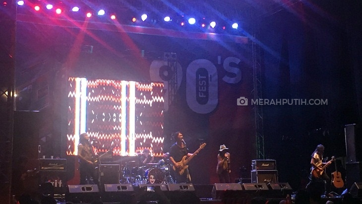 /rif Tampil Perkasa di The 90's Festival