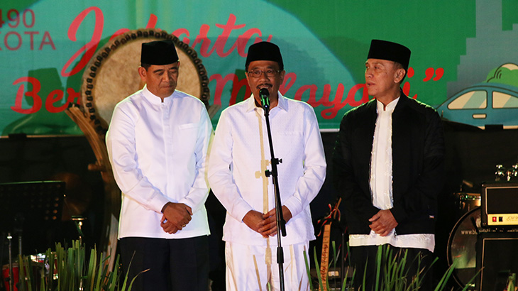 Di Depan PNS Pemprov DKI, Djarot: Pak Ahok Titip Mohon Maaf Lahir Batin