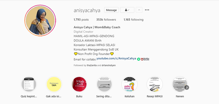 anisya cahya