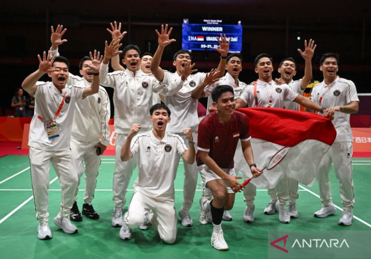Bulu Tangkis Pecah Telur Emas Pertama Asian Games, Klasemen Indonesia Melejit Naik 7 Peringkat