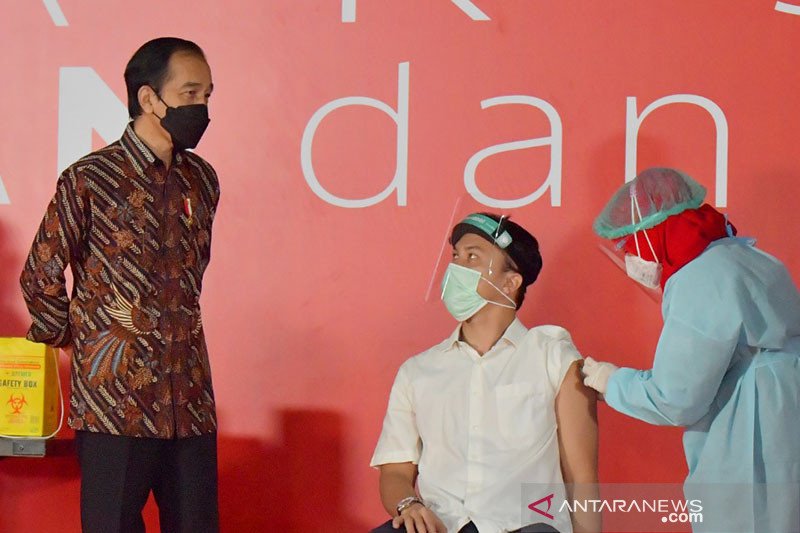 Pemerintah Targetkan Vaksinasi COVID-19 kepada 60 Ribu Pekerja Seni