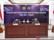 TNI AU dan RSAF Lakukan Manuver Pertahanan Udara