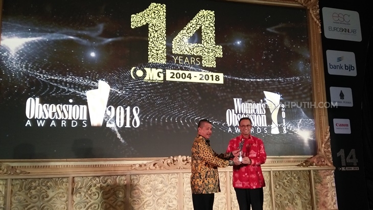 Anies Terima Anugerah Obsession Award 2018