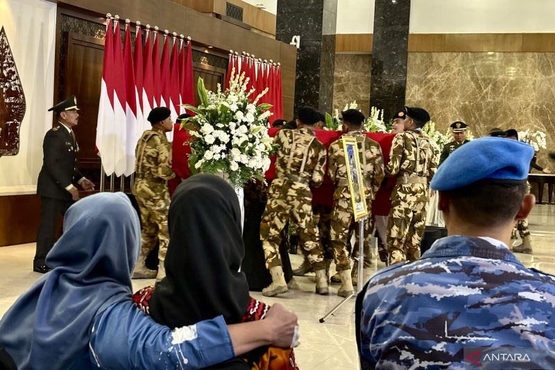 Tiga Peti Jenazah Pahlawan UNIFIL Pulang ke Indonesia, Bandara Soetta Banjir Air Mata