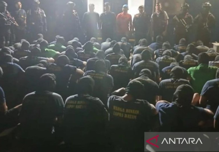 1.300 narapidana Dibui di Penjara Super Maximum dan Maximum Security Nusakambang