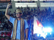 Disawer Warga Lampung, Sandiaga : Ini Dana Perjuangan