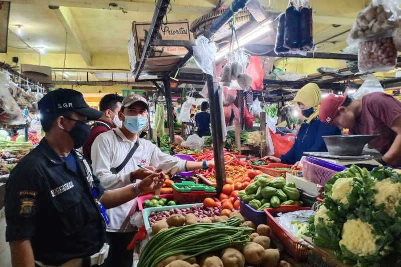 Pasar. (Foto: Antara)
