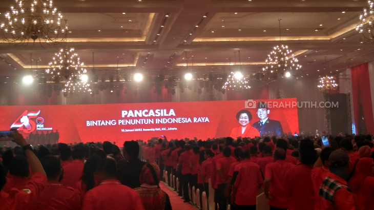 HUT PDIP ke-45 Dihadiri Sejumlah Tokoh Nasional