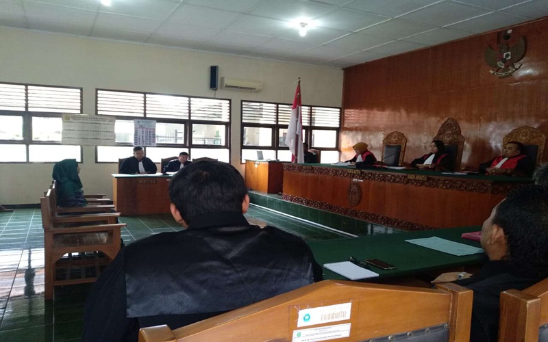 Sidang pelanggaran pemilu caleg Gerindra 