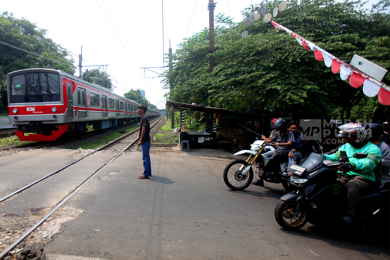 Angka Kecelakaan Lalu-Lintas di Perlintasan Sebidang Kereta Api di Jakarta