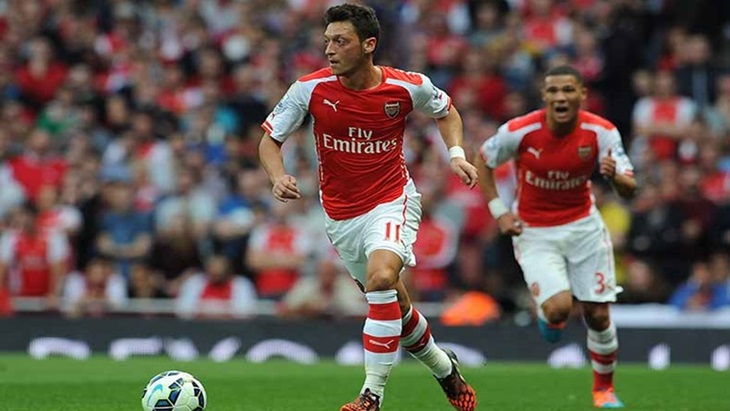 Pemain Arsenal Mesut Ozil (Foto: Zimbio)