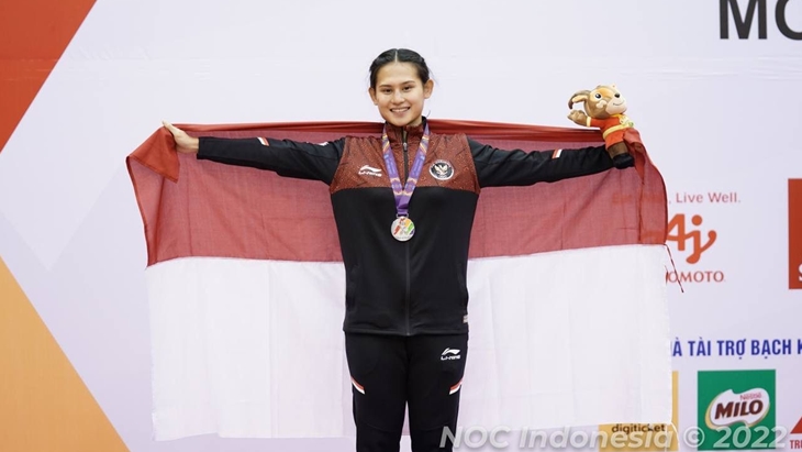 Ceyco Georgia Zefanya. (NOC Indonesia/M Rifqi)