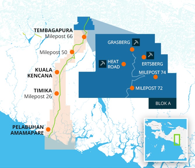Freeport Kucurkan USD1,3 Miliar Buat Tambang Bawah Tanah