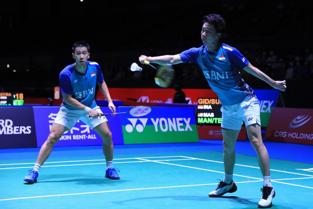 Apriyani/Fadia Melaju, Minions dan Fikri/Bagas Angkat Koper