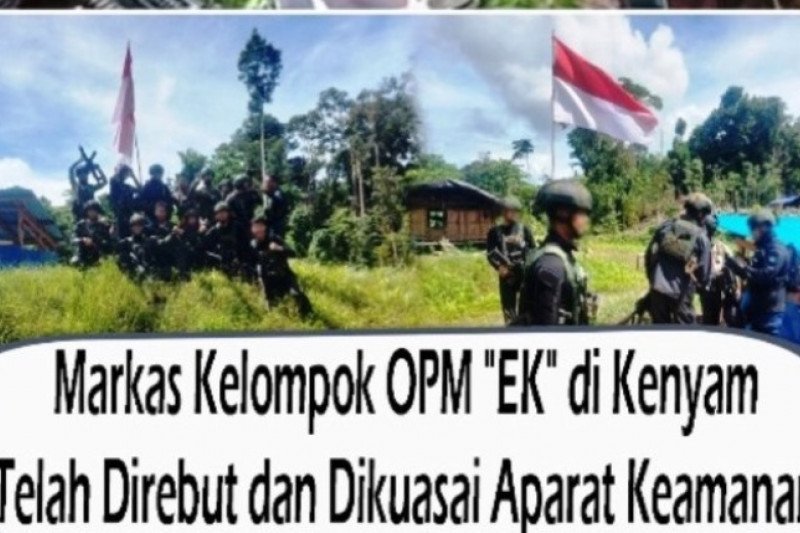 TNI-Polri Klaim Kuasai Markas OPM