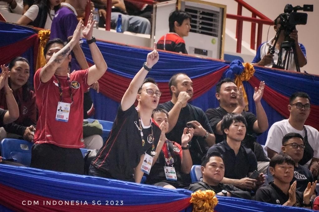 Emas Tim Indonesia Lampaui Target Presiden Jokowi, CdM Lexy Bersyukur