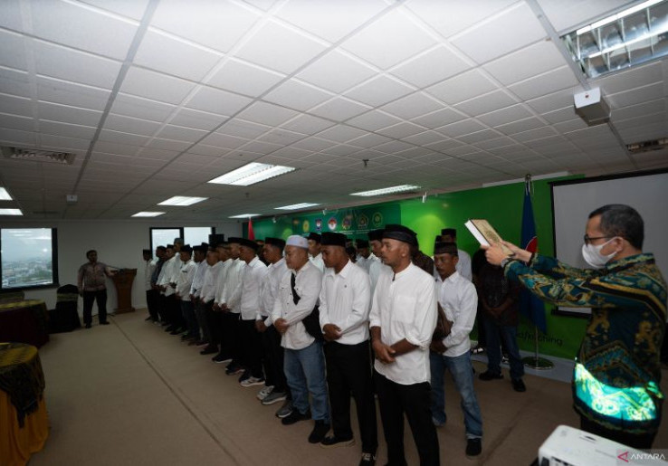 Tunggu Lama, Akhirnya Ratusan Pekerja Migran Indonesa di Kuching Miliki Dokumen Pernikahan