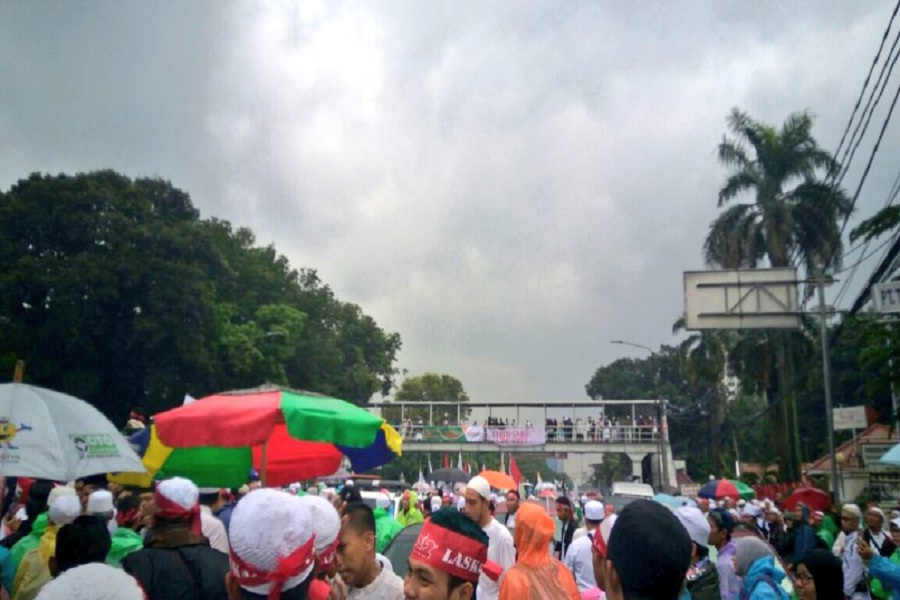 Aksi 112 di Jakarta
