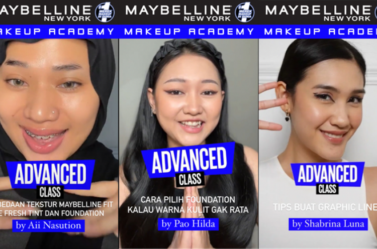 'Maybelline Makeup Academy' Jadi Wadah Pencinta Makeup 