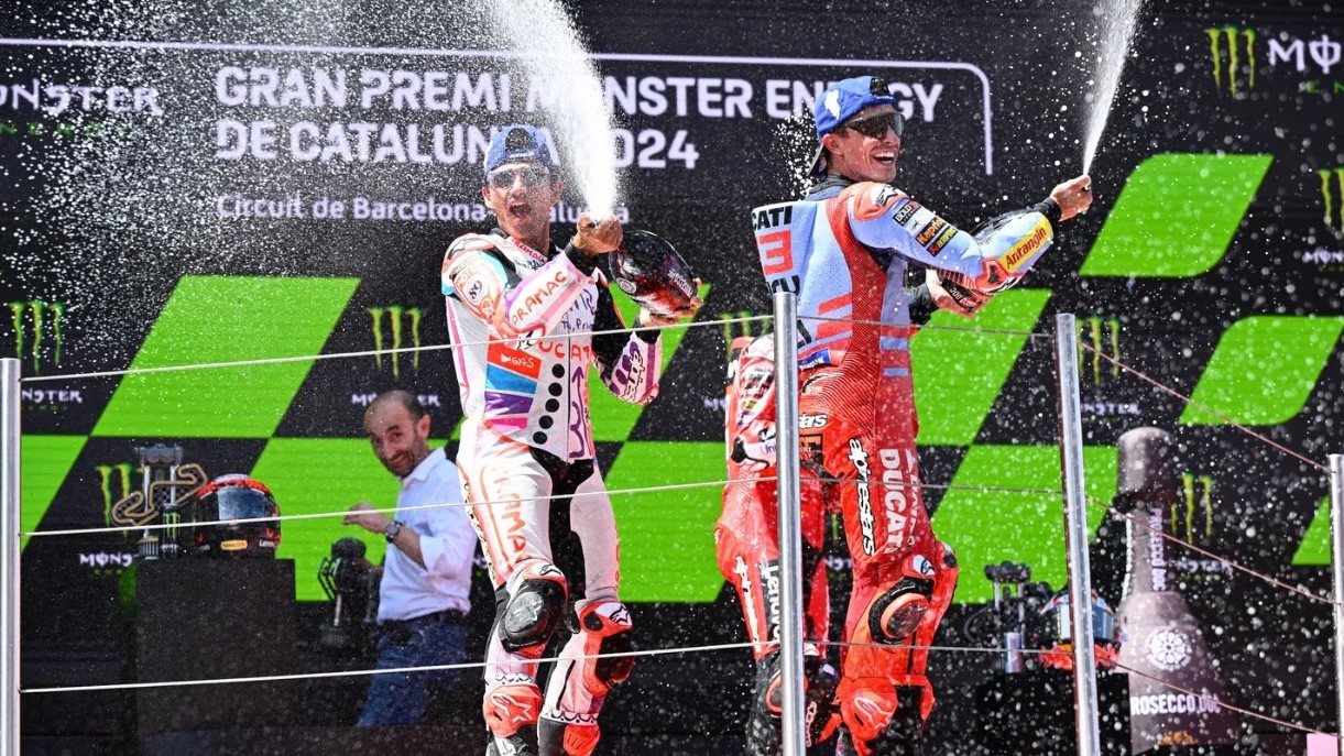 Klasemen Sementara MotoGP 2024, Marquez-Bagnaia Tipis