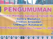 Imbas Solo KLB Corona, Laga Perdana Persis Solo vs PSCS Cilacap di Stadion Manahan Batal