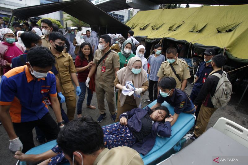 PMI DKI Kirim Dokter dan Perawat Bantu Proses Evakuasi Korban Gempa di Cianjur