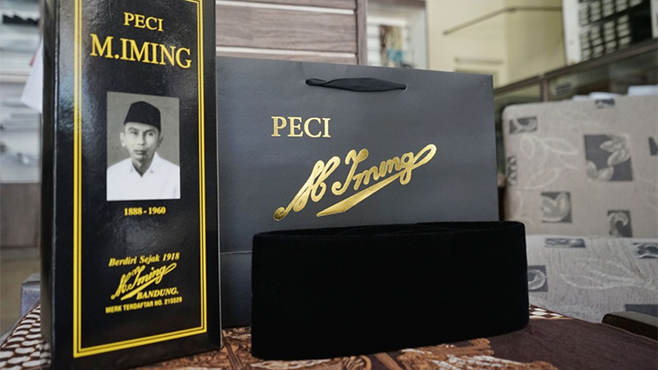 Peci Legendaris M Iming Bandung Bertahan Satu Abad