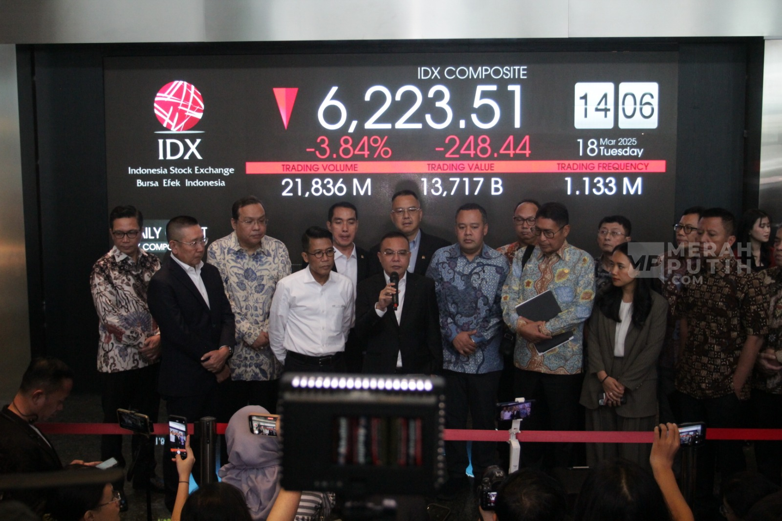 IHSG Anjlok, Prabowo Berkelakar Budiman Tenang Tidak Punya Saham Tapi Maruarar dan Menteri KKP Stres