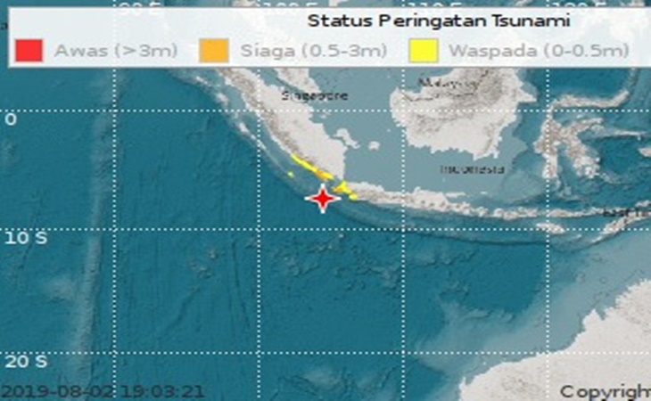  Pasca Gempa, Warga Sumur Banten Mulai Mengungsi 