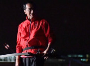  Lihat Nih! 8 Foto Penampilan Keren Presiden Jokowi Saat Memanah di Hitung Mundur Asian Games  