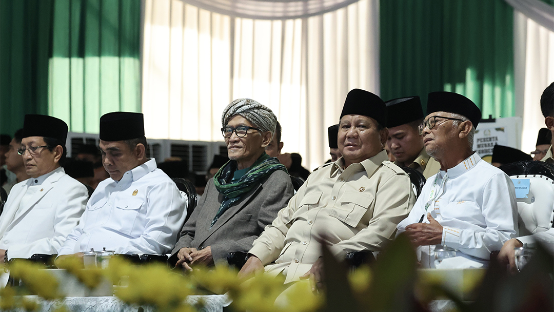 Presiden Prabowo Sebut NU Selalu Jadi Penjaga Stabilitas Bangsa di Masa Sulit