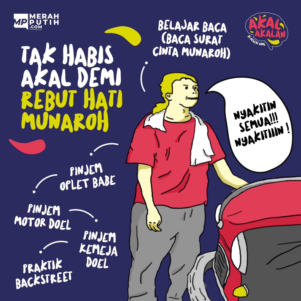 Tak Habis Akal Demi Rebut Hati Munaroh