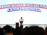 Hadiri Munas Kadin Indonesia, Prabowo: Jaga Persatuan dan Kekompakan