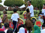 Presiden Jokowi Sampaikan Tiga Pesan kepada Anak-anak Indonesia