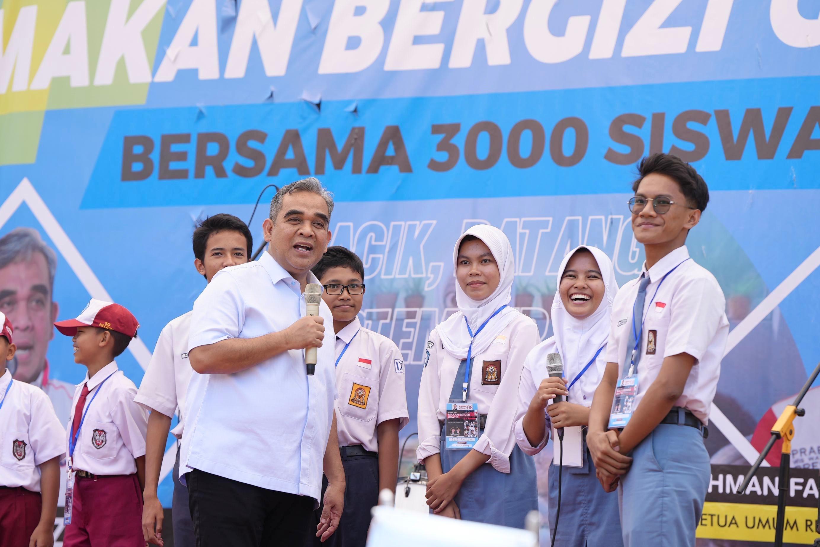 Makan Siang Bergizi Gratis akan Jadi Prioritas Prabowo usai Dilantik