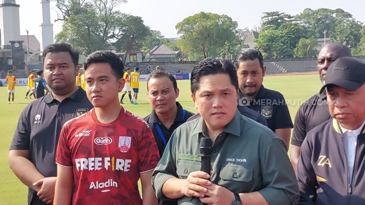 Erick Tunjuk Stadion Manahan Venue Semifinal dan Final Piala Dunia U-17