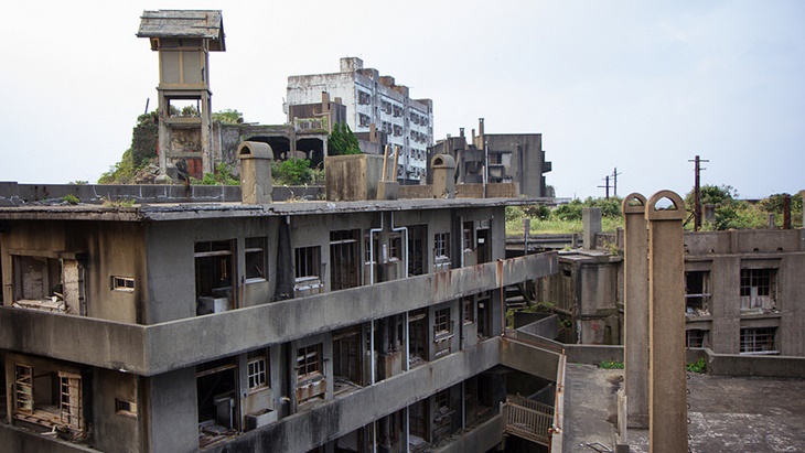 Pulau Hashima di Jepang (Foto: Flickr)