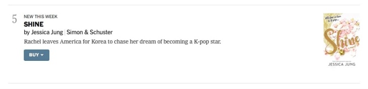 Novel 'Shine' dari Eks Personil SNSD Masuk 5 Besar Best Seller New York Times