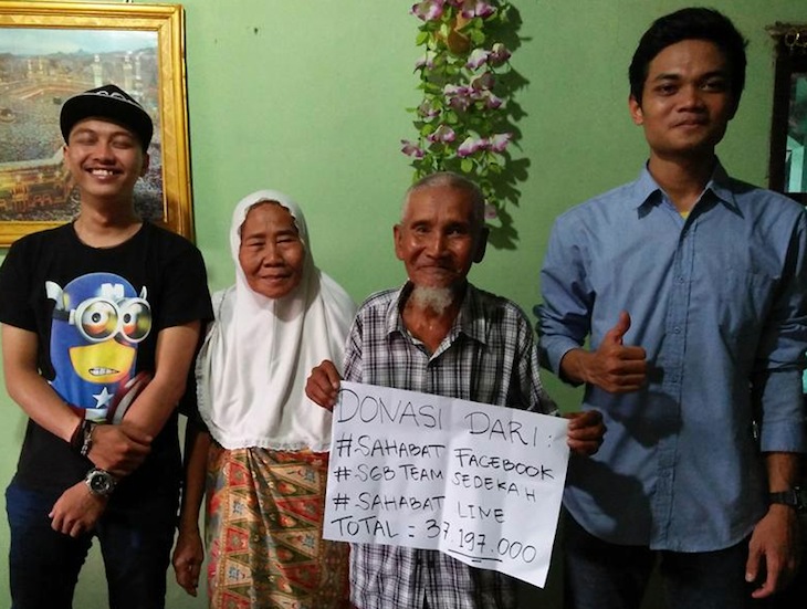 Uang Rp1,1 Juta Kakek Penjual Pisang Dirampok, Netizen Kumpulkan Donasi Hingga Rp37 Juta