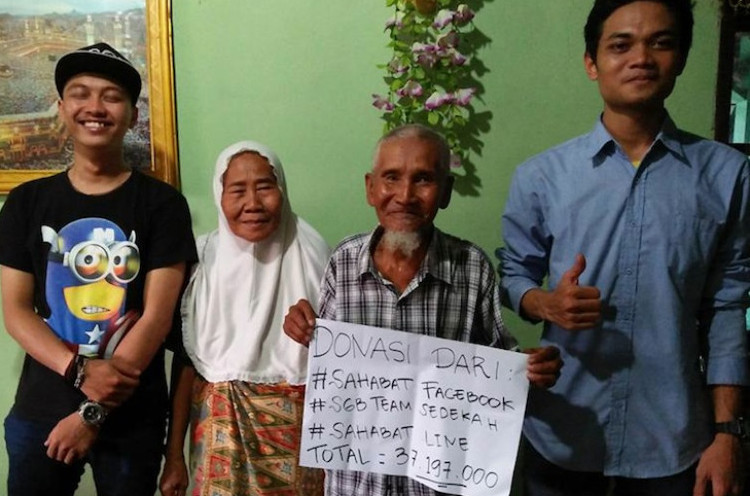 Uang Rp1,1 Juta Kakek Penjual Pisang Dirampok, Netizen Kumpulkan Donasi Hingga Rp37 Juta  