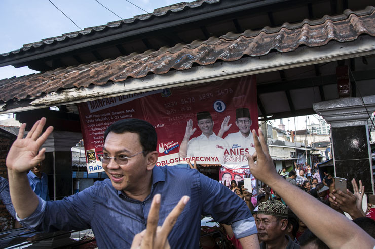 Blusukan di Koja, Ahok Beri Semangat pada Witri dan Djaman