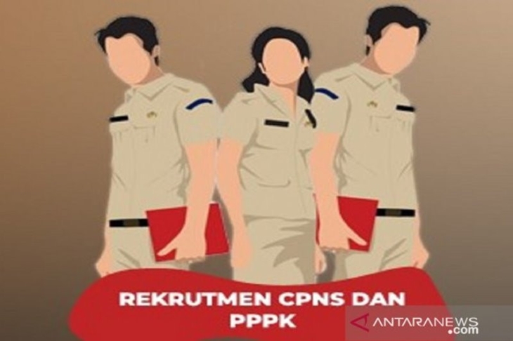 Ilustrasi rekrutmen CPNS. (Antara/Ist)
