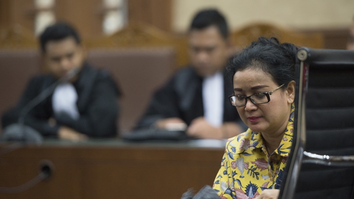 Suasana Sidang TIpikor